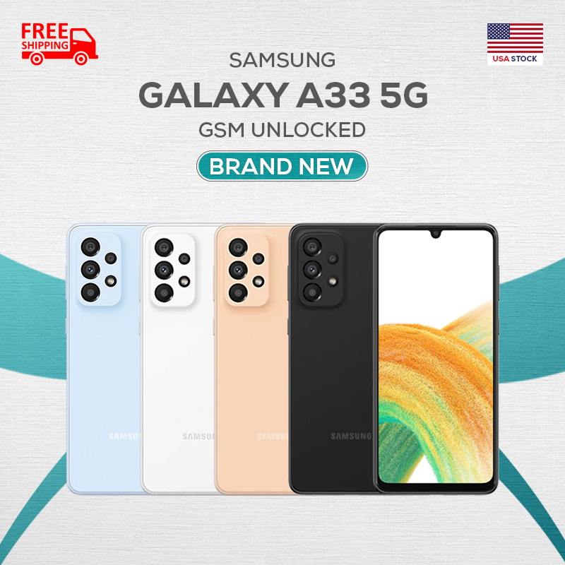  Samsung Galaxy A33 5G (SM-A336M/DS),128GB 6GB RAM